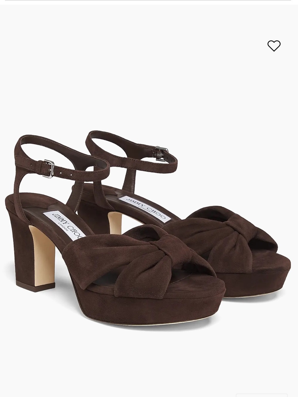 New Jimmy Choo Heloise 80MM Platform Heels